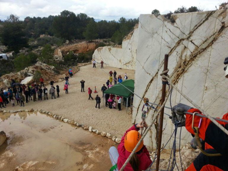 Escalada en Penya Banyoni