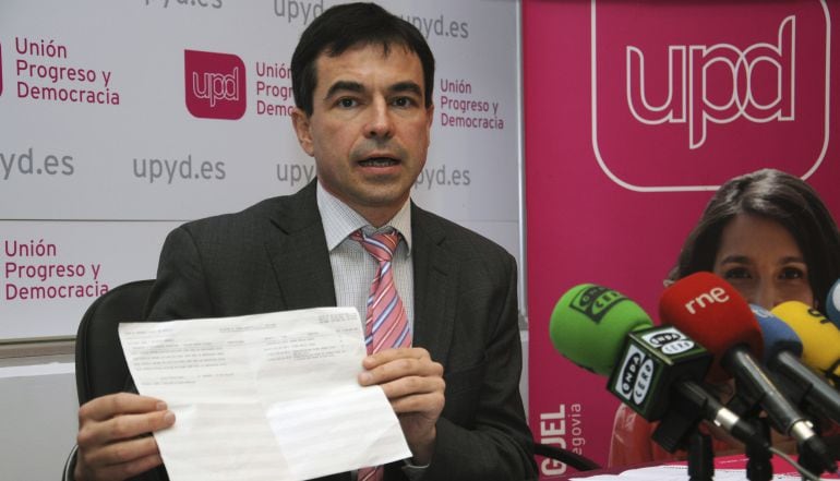 El responsable del área jurídica de UPyD y diputado, Andrés Herzog (Imagen de archivo)