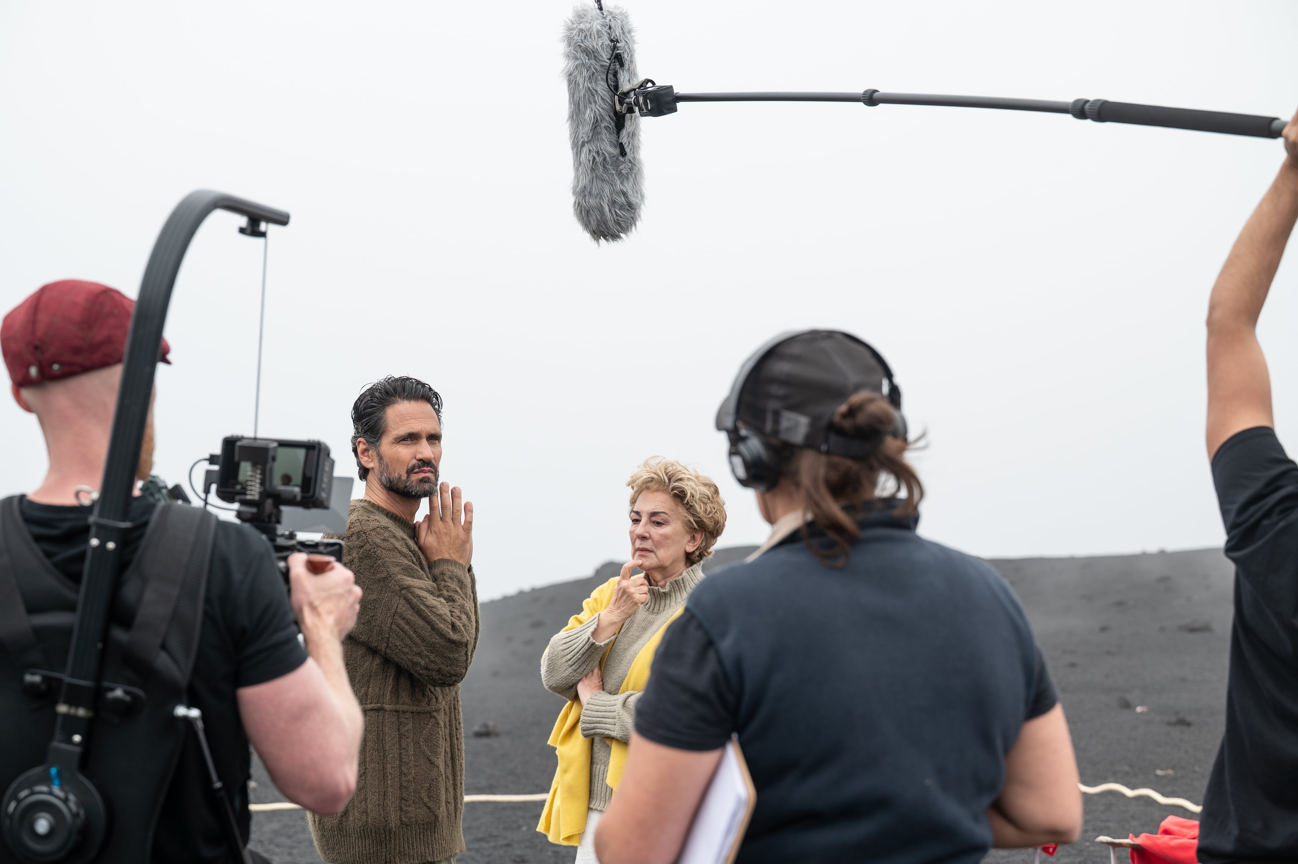 Imágenes del rodaje de 'Kipuka' en La Palma