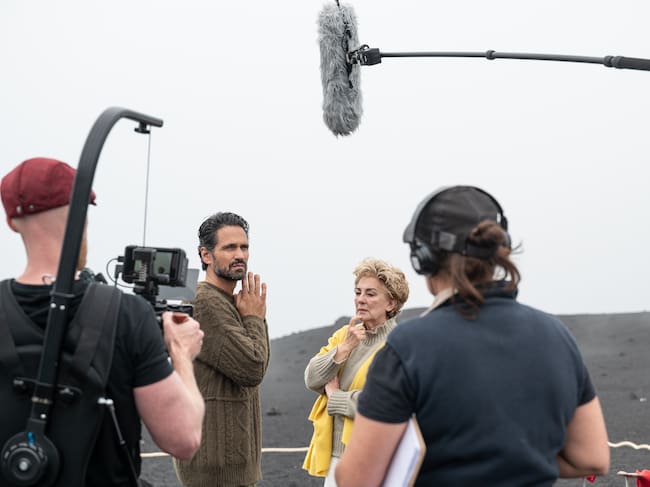 Imágenes del rodaje de 'Kipuka' en La Palma