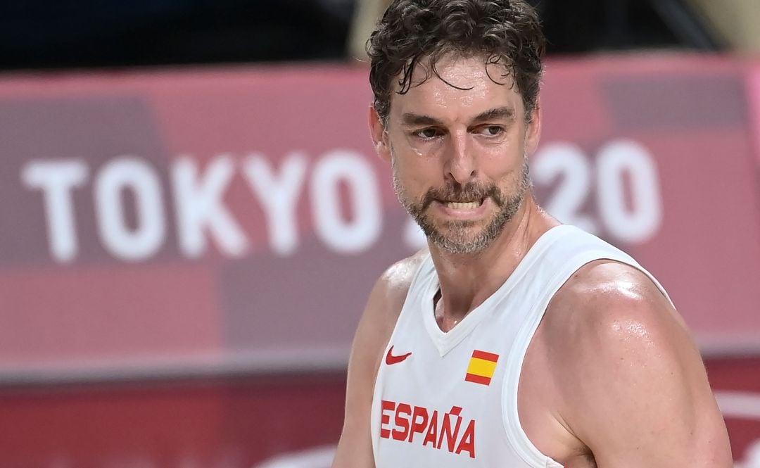 Pau Gasol, durante su participación en los Juegos Olímpicos de Tokio 2020.