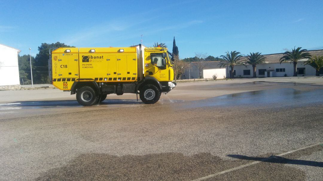 Imagen de uno de los vehículos del Ibanat