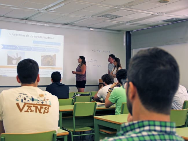 Uno de los aularios del Campus de Vera de la Universitat Politécnica de València