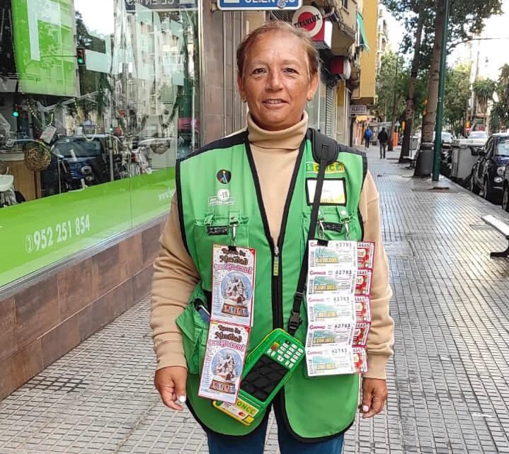 Trinidad Romero ha repartido el premio en Málaga