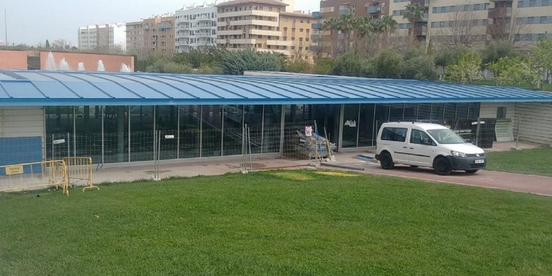 Recinto en el que ha intervenido el Ayuntamiento de Jaén.