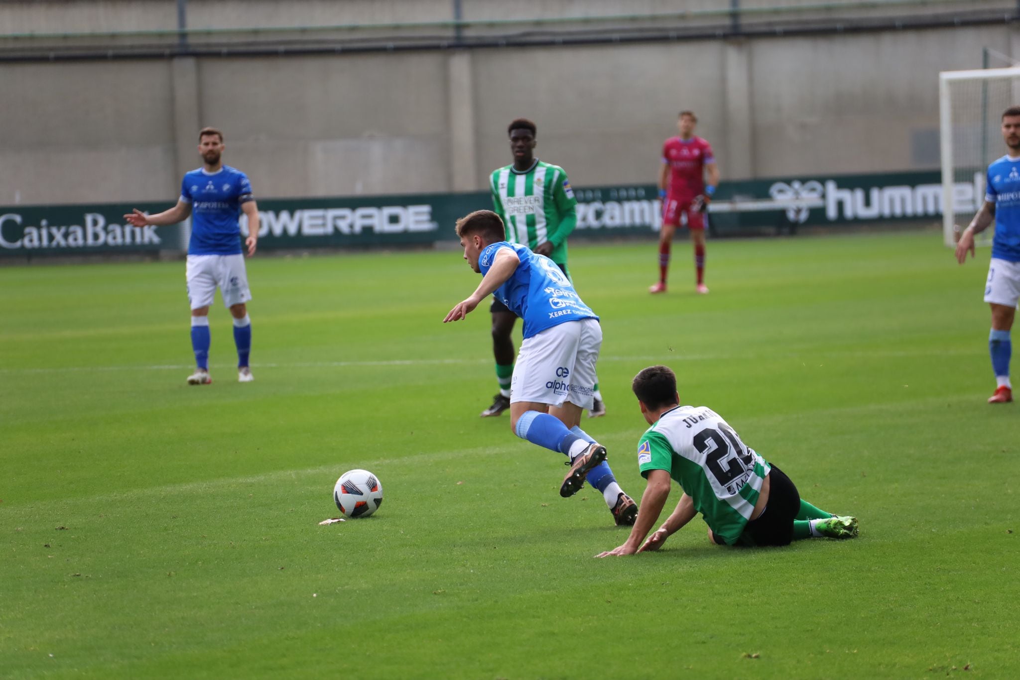 Imagen partido disputado en la Ciudad Deportiva Luis del Sol