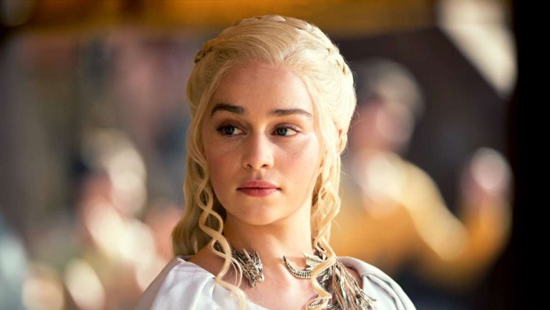 La actriz Emilia Clarke interpreta a la famosa khaleesi en &#039;Juego de Tronos&#039;