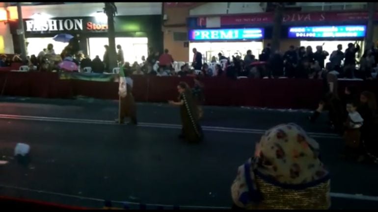 Entrada Cristiana del desfile de Moros y Cristianos de San Vicente 