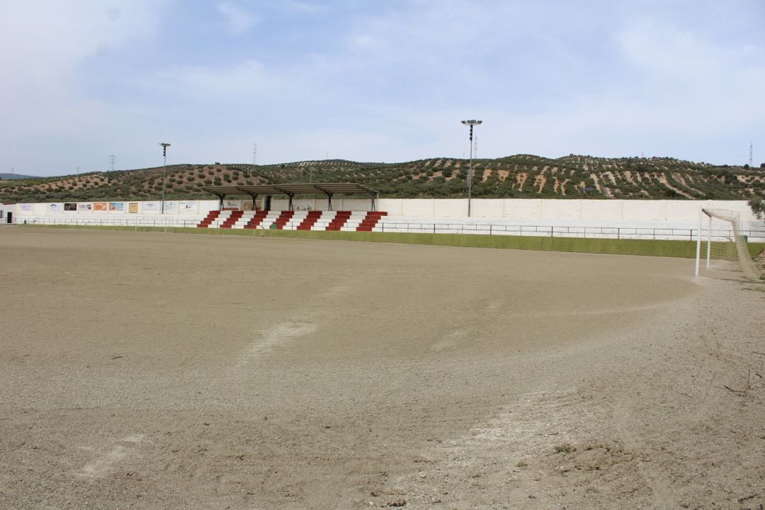 Aspecto actual del campo de fútbol