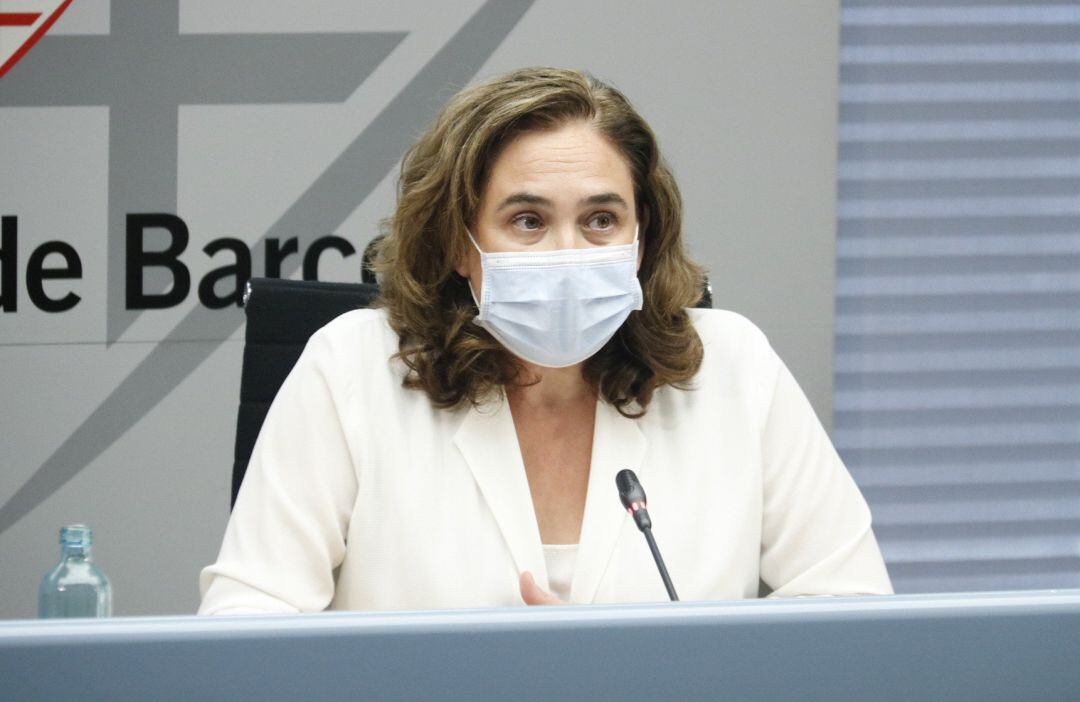 La alcaldesa de Barcelona, Ada Colau