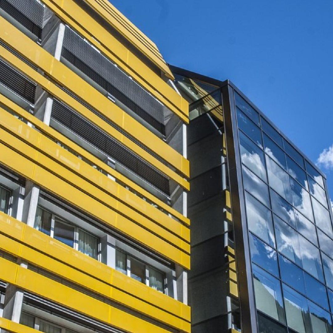 Façana de la residència Salita d&#039;Escaldes.