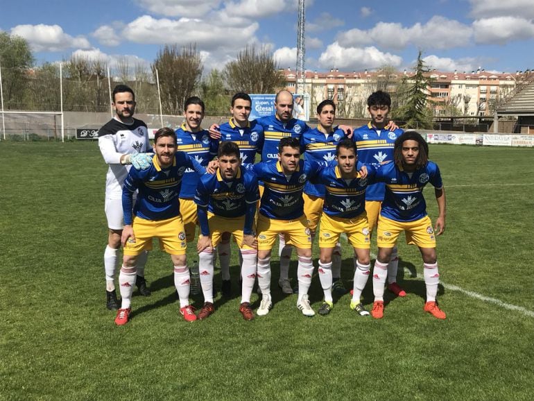 Once inicial del Zamora en Ávila