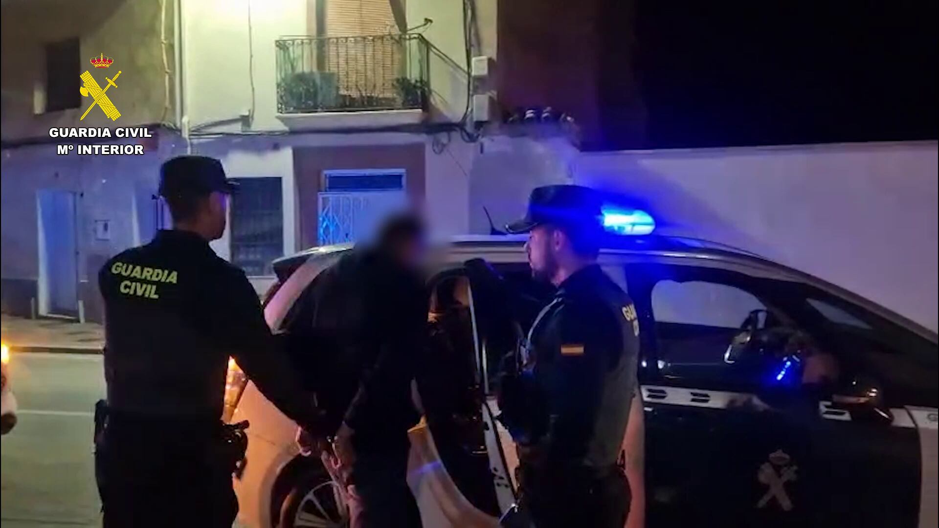 El detenido por la Guardia Civil en Sant Joan d'Alacant