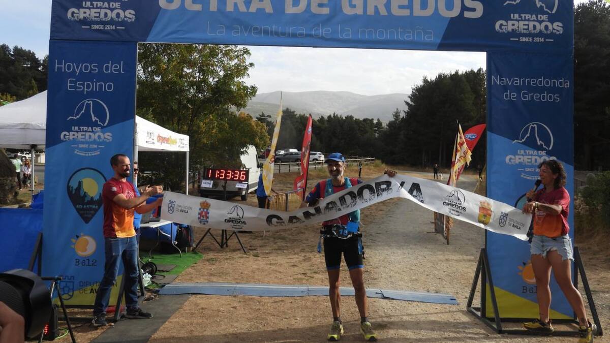 El portugués Antonio Prazeres se impone en la Mítica de Gredos