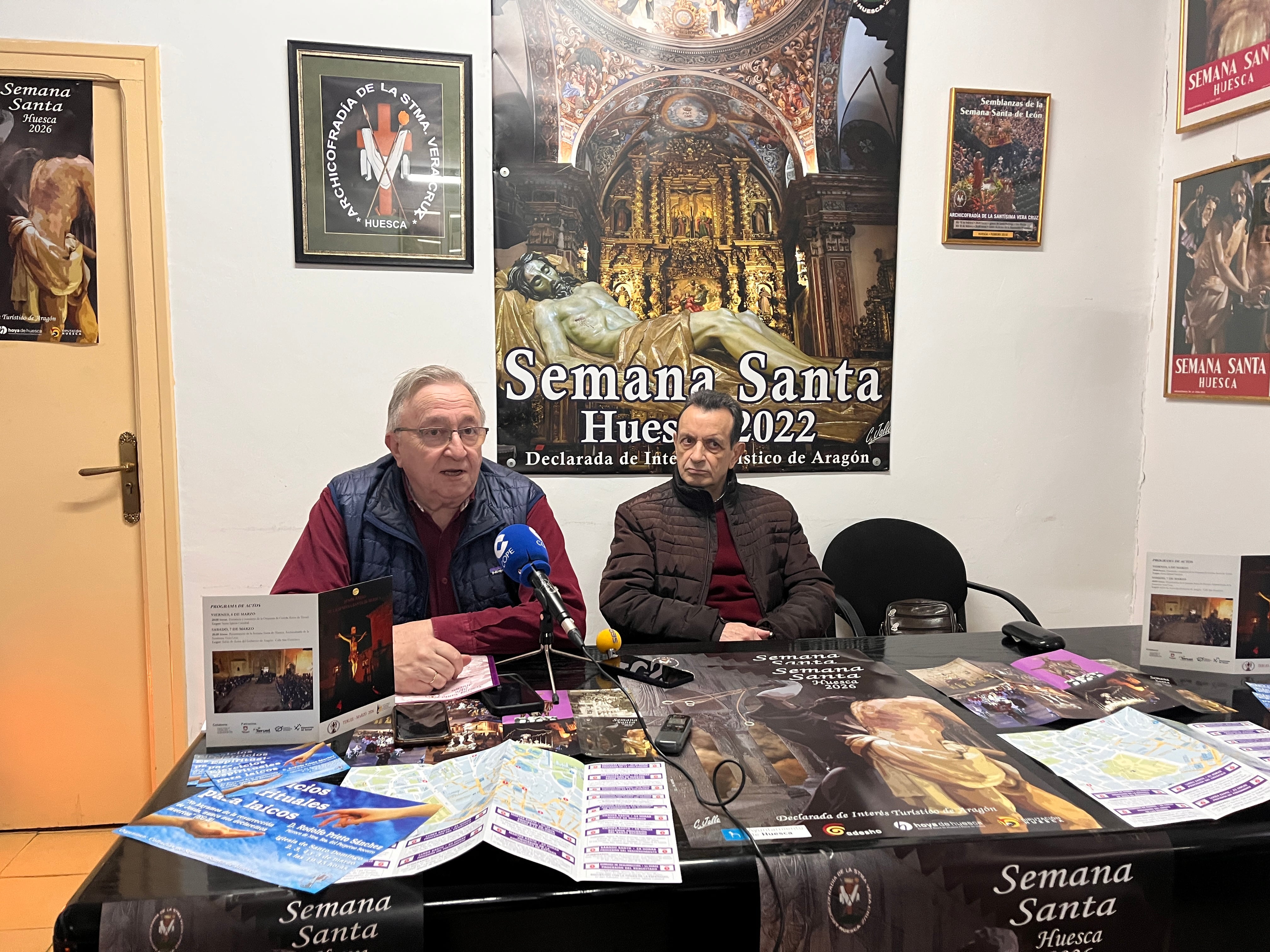 Presentación de los actos de la Semana Santa de Huesca