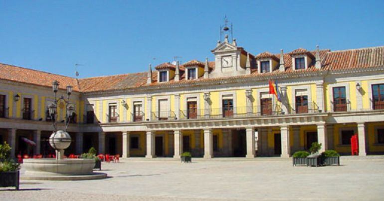 Fachada del Ayuntamiento de Brunete