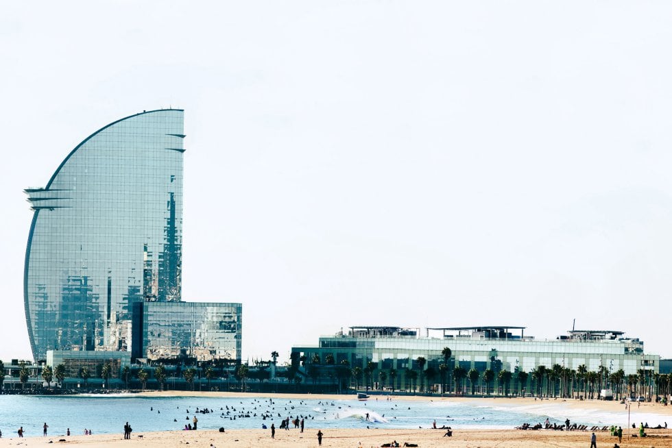 Hotel W de Barcelona.