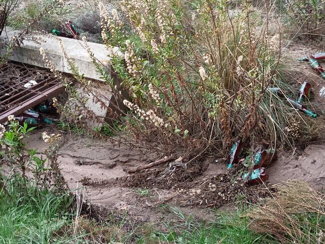 Residuos en el entorno de Fuentes Claras