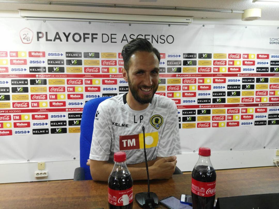 Lluís Planagumà en sala de prensa 