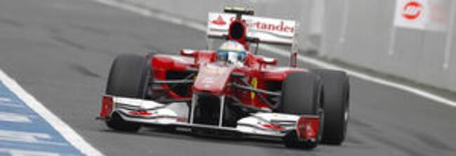 El piloto español de Ferrari, durante los entrenamientos libres del Gran Premio de Japón de Fórmula 1