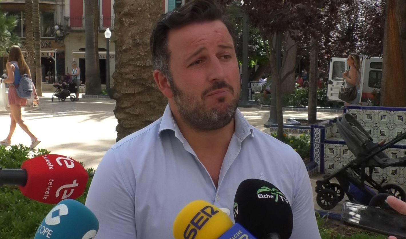 Pablo Ruz, presidente del PP en Elche