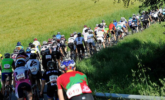 Imagen de la I Marcha Cicloturista de Pamplona