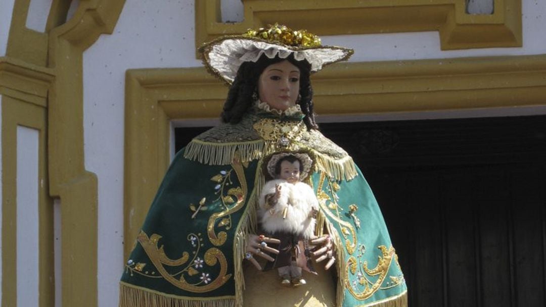 Imagen de archivo de la Virgen de Escardiel, que iba a ser coronada canónicamente el próximo 23 de mayo