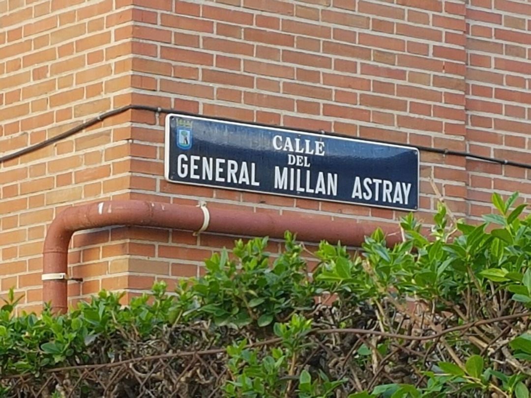 Millán Astray vuelve a la calle