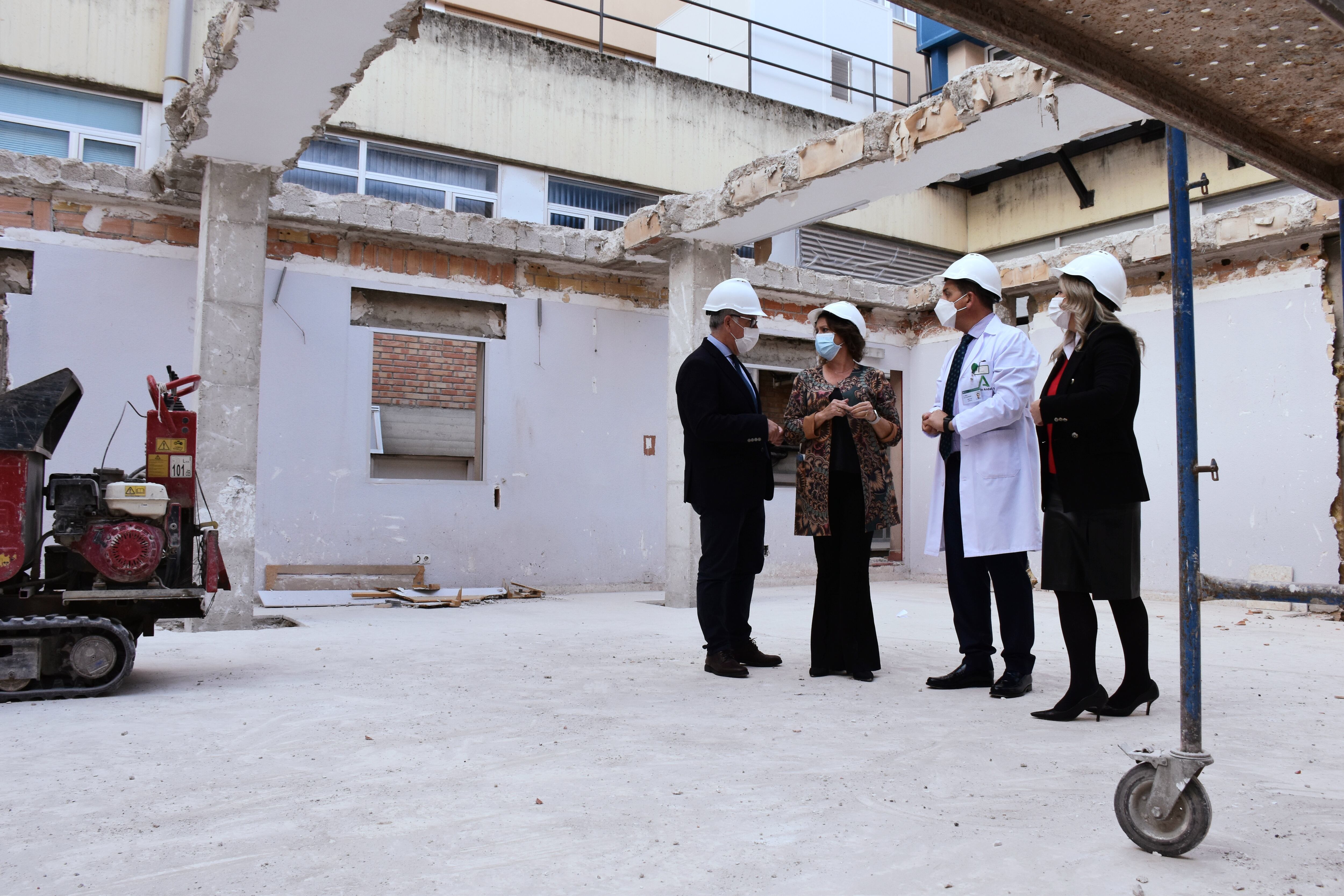 Visita de la Consejera Catalina García al Hospital San Juan de la Cruz de Úbeda