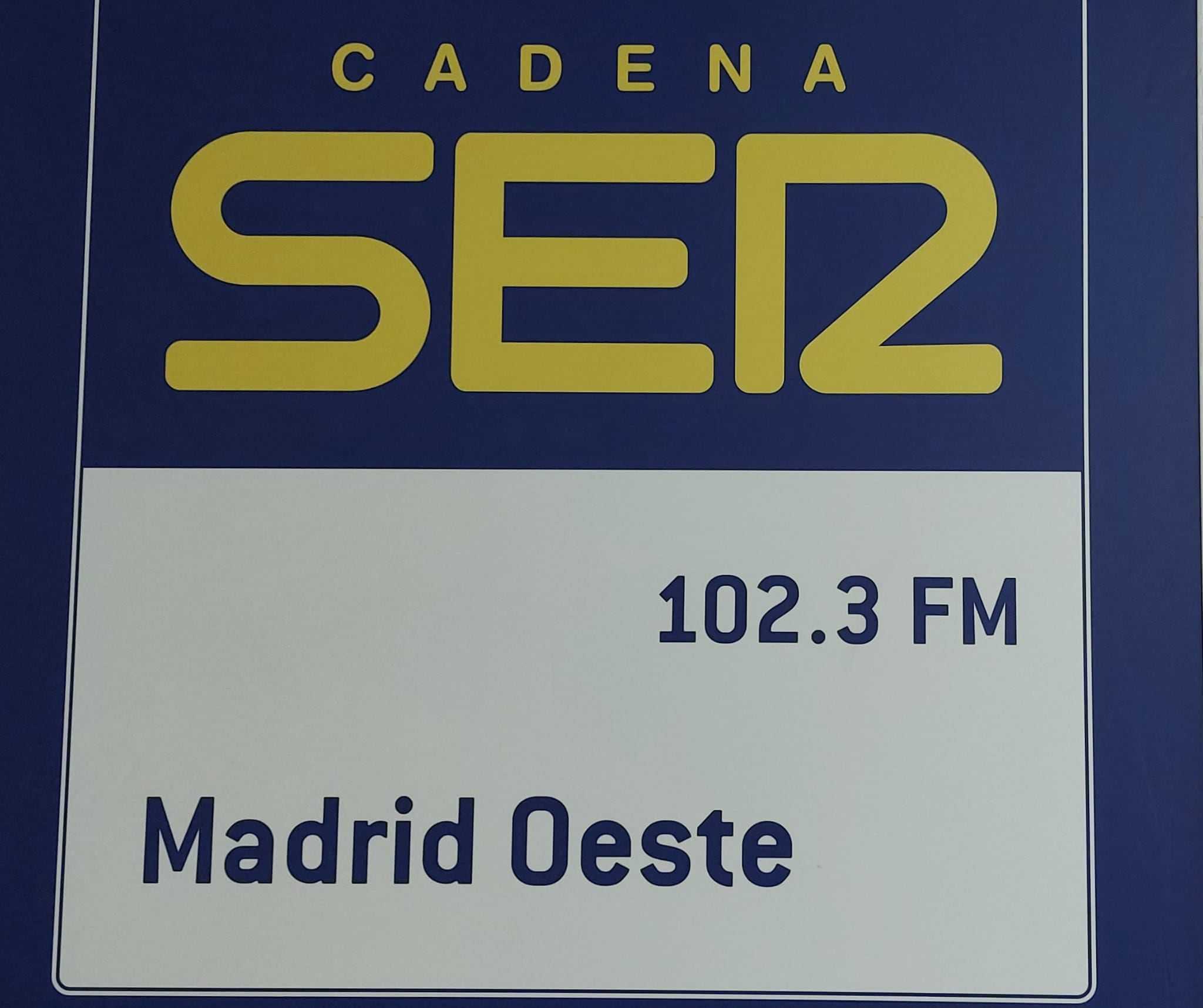 Cartel de Ser Madrid Oeste