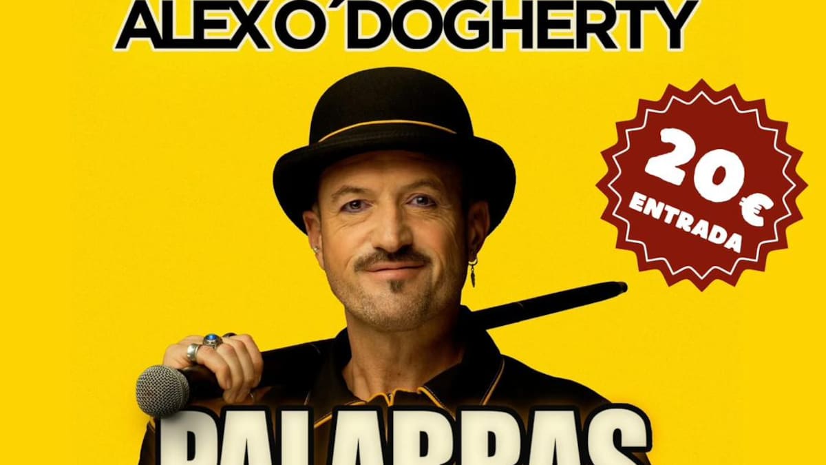 Alex O'Dogherty presenta "Palabras Mayores" en L'Alfàs del Pi