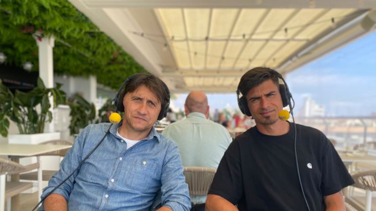 Entrevista con Gustavo Siviero y Xisco Campos, entrenador del Mallorca B