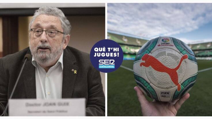 Joan Guix (Secretari de Sanitat) al 'Què t'hi Jugues!': "Els tests pels jugadors ara mateix no serien legals"