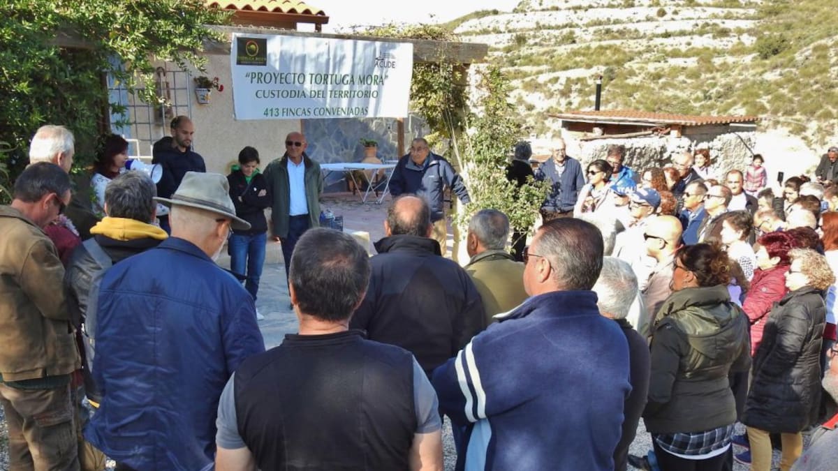 Jornada de convivencia de ACUDE en el Cortijo de la Tortuga Mora