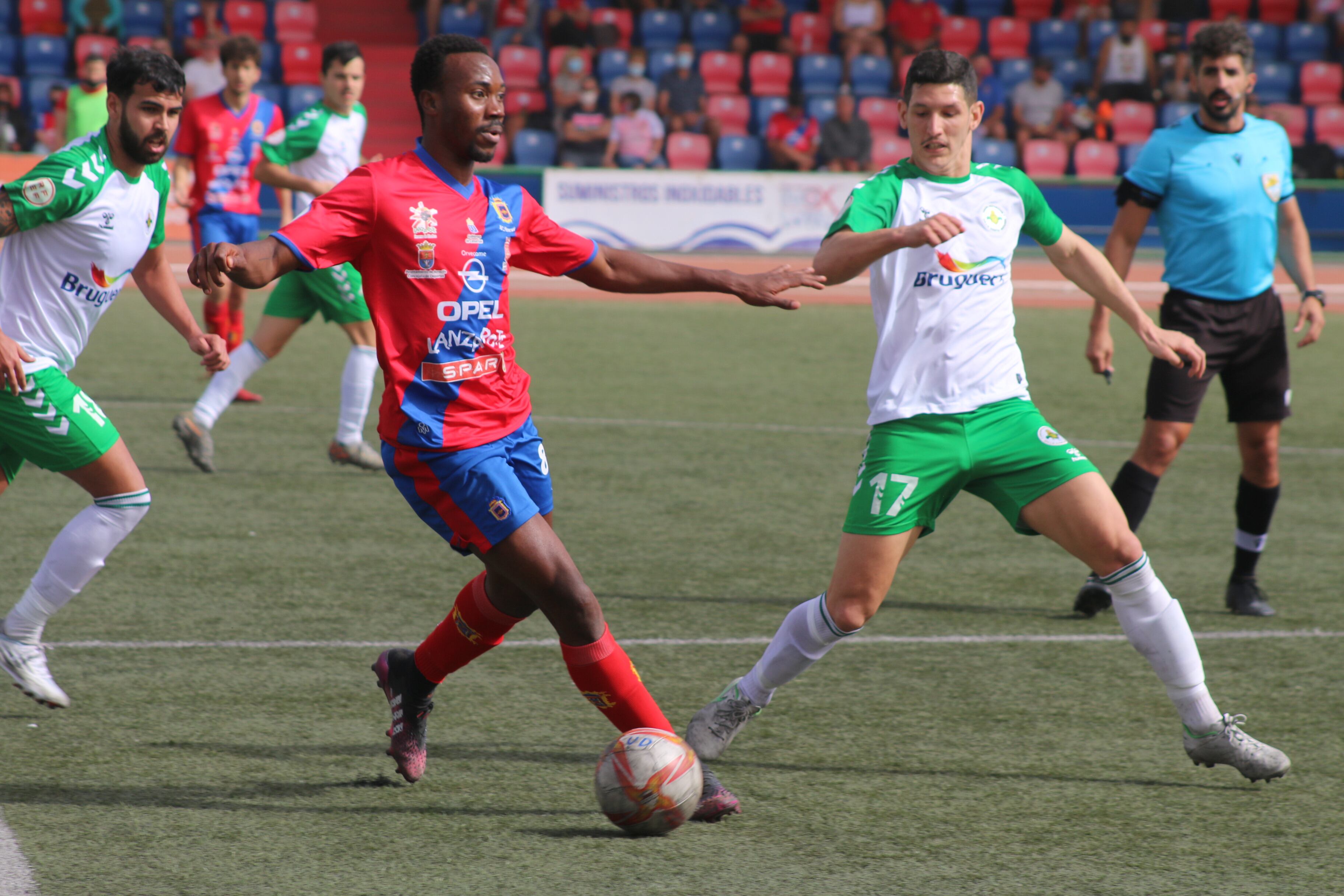Keita en un partido durante la última temporada.
