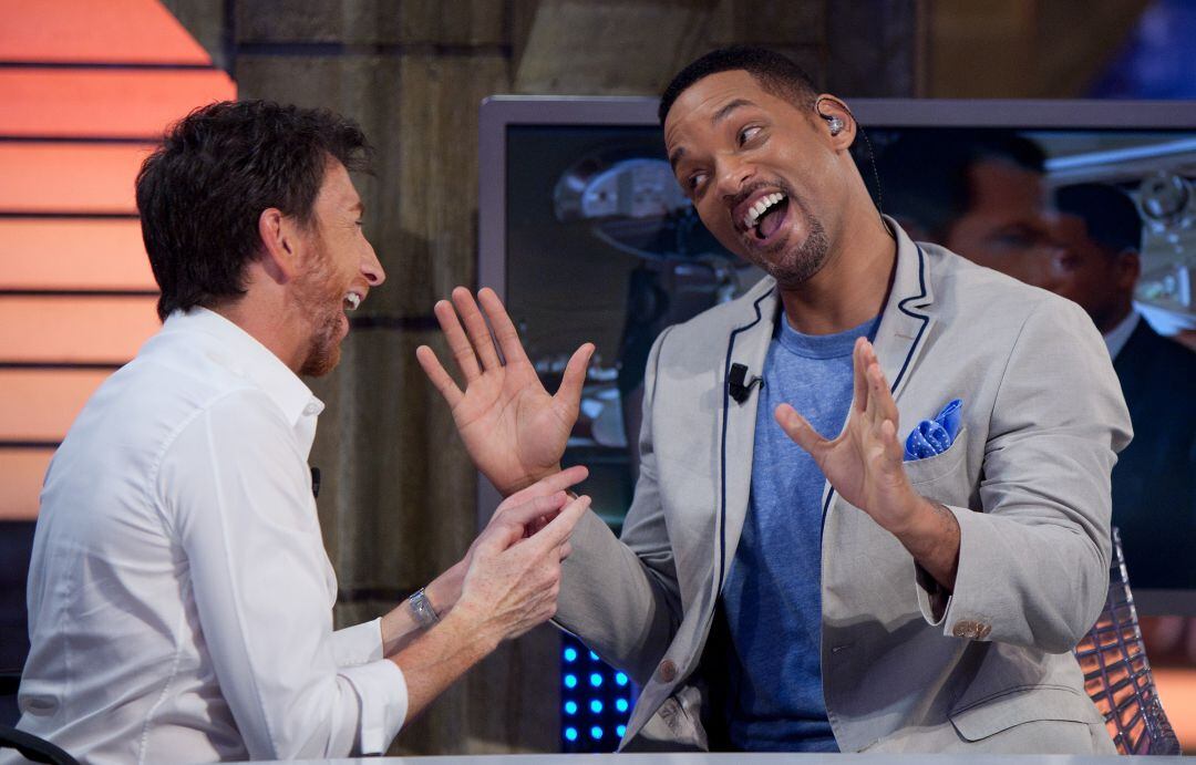 Will Smith, en un programa de &#039;El Hormiguero&#039; con Pablo Motos