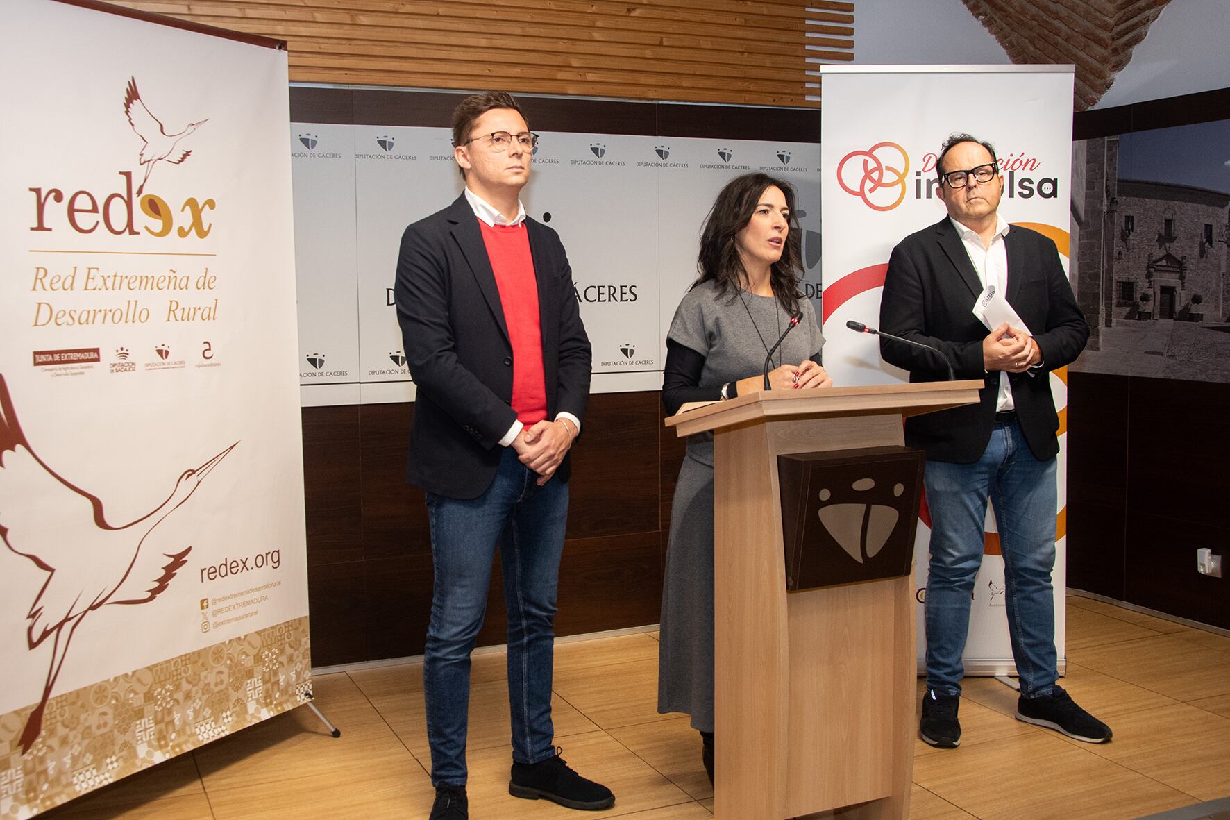 Renovación del Convenio Diputación Impulsa, en Cáceres