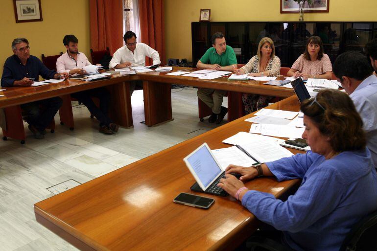 Imagen de la reunión del miércoles del Consejo de administración de Cirjesa  