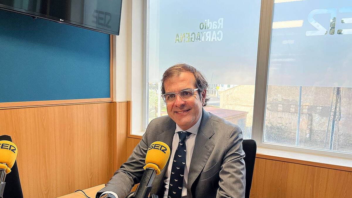 Pedro Pablo Hernández, vicepresidente de la Autoridad Portuaria en Hoy por hoy Cartagena