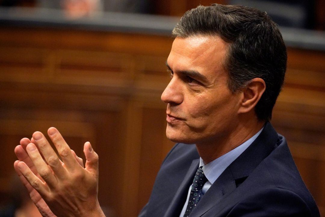 El presidente del Gobierno en funciones, Pedro Sánchez