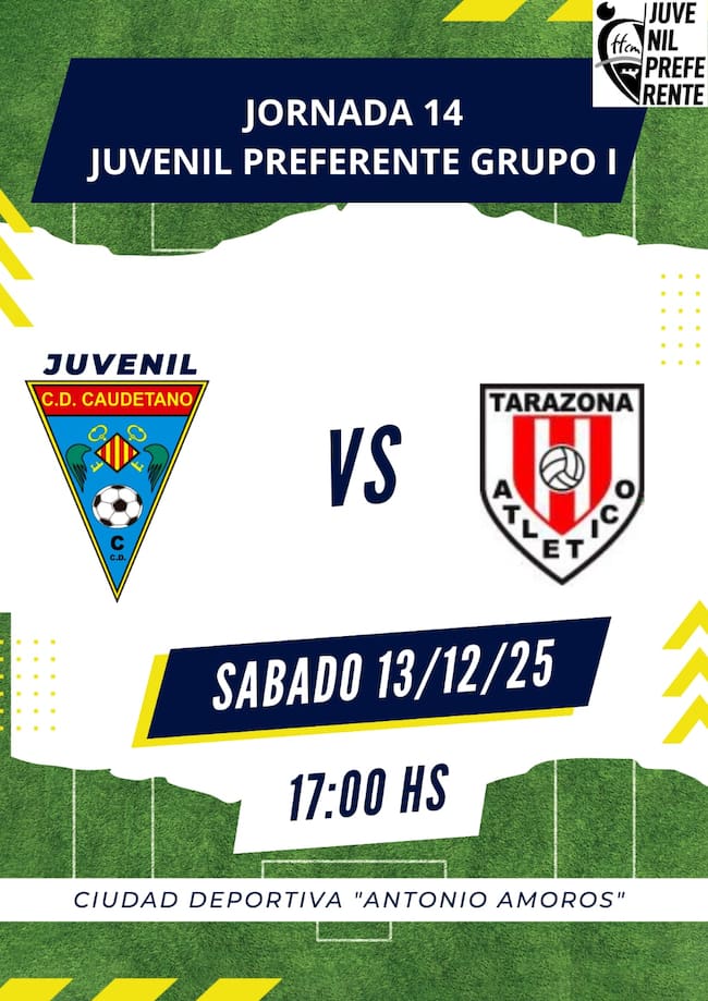 Cartel del partido del juvenil