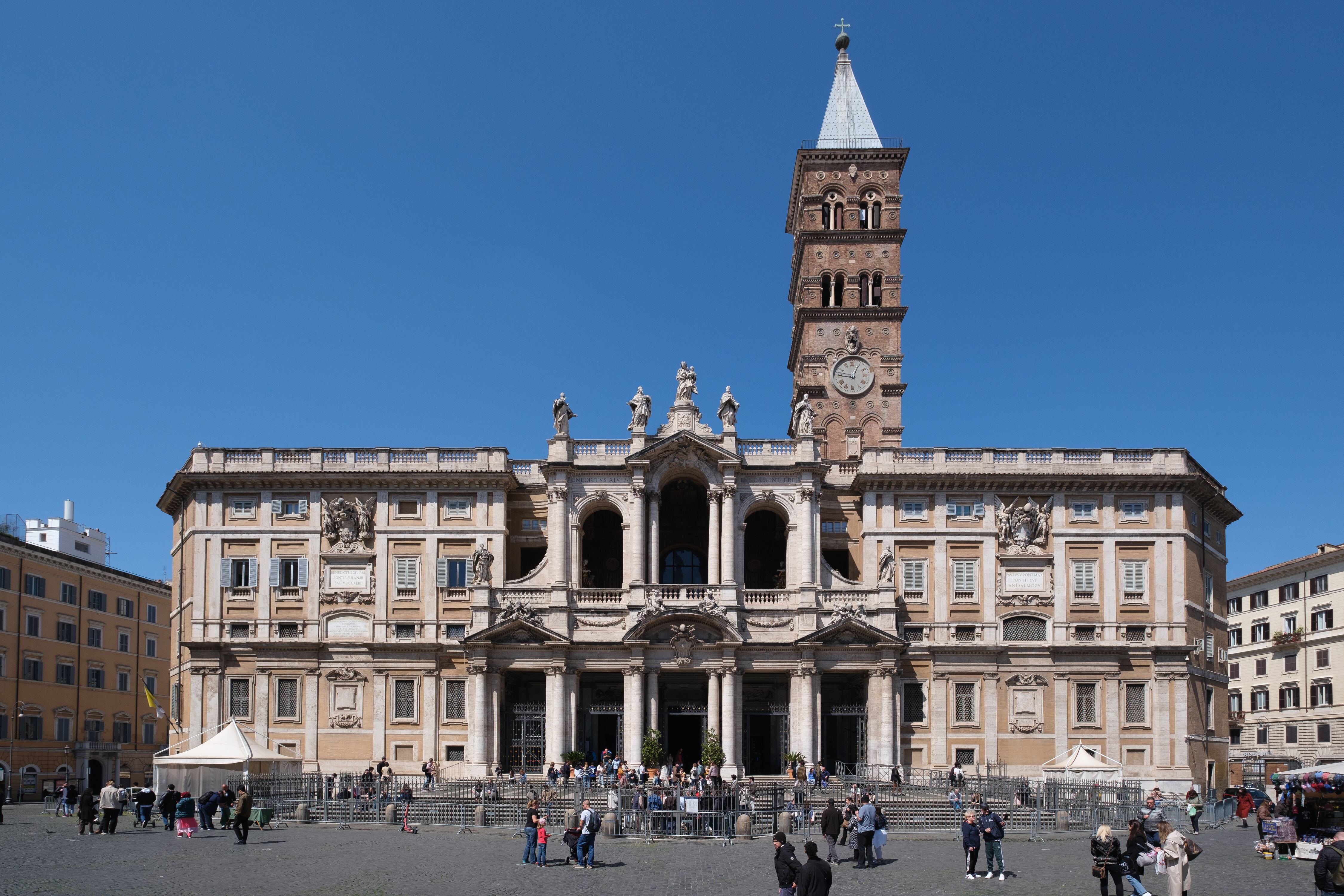 La Basílica de Santa María la Mayor en Roma, Italia, en una imagen de archivo. SOPA Images.