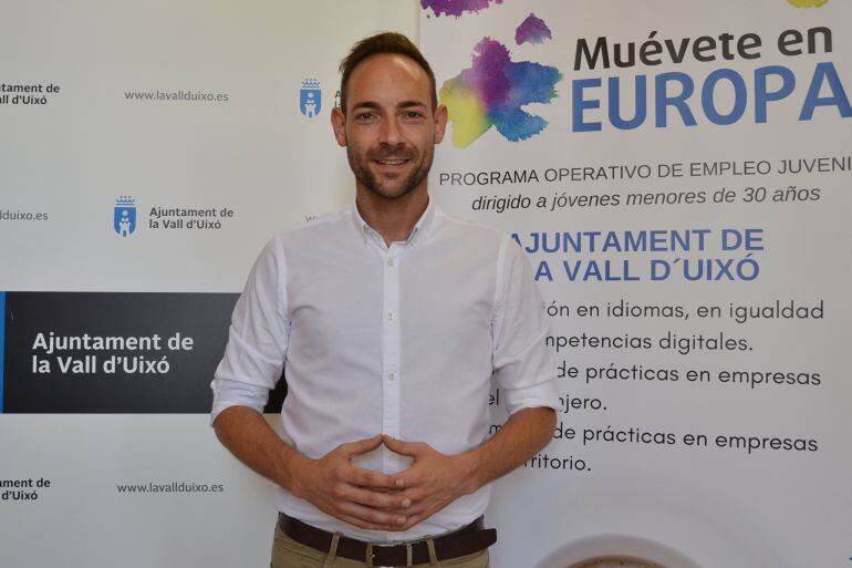 El concejal de Empleo de la Vall d&#039;Uixó es Jorge García