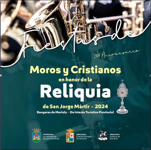 Cartel fiestas de la Reliquia