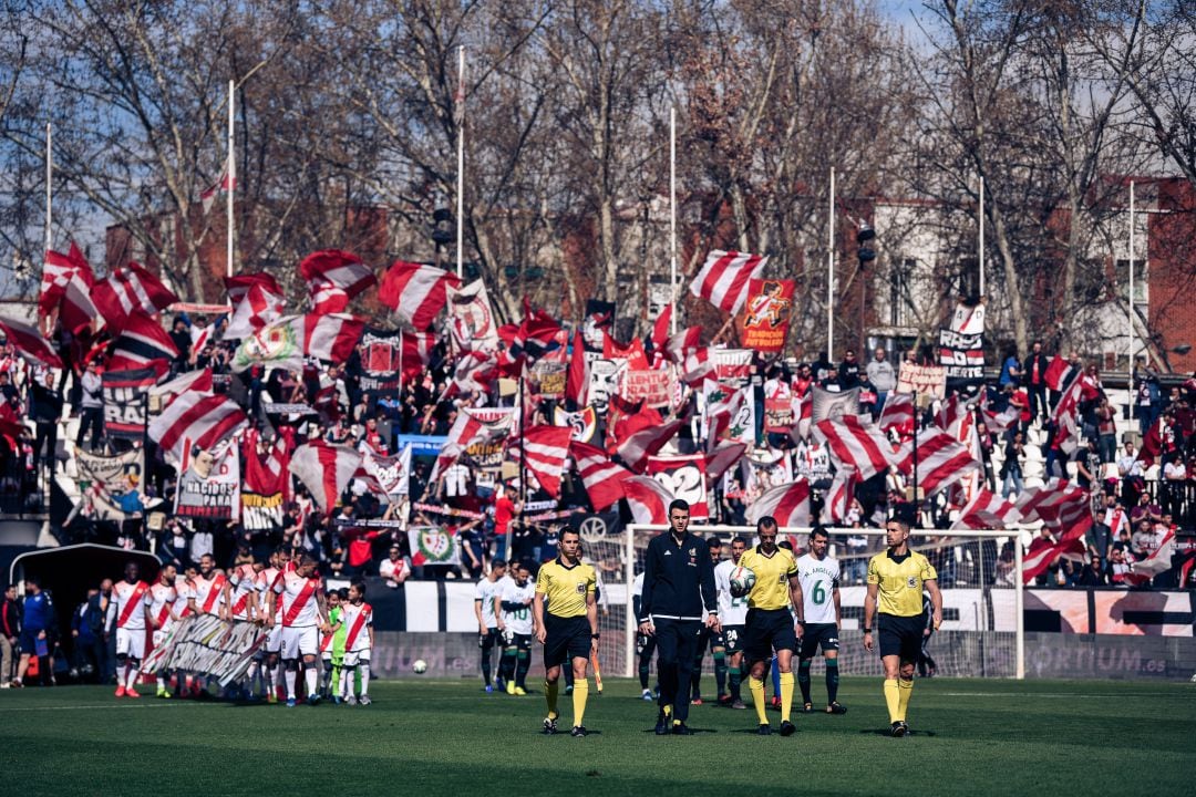 Partido del Rayo contra el Elche. 