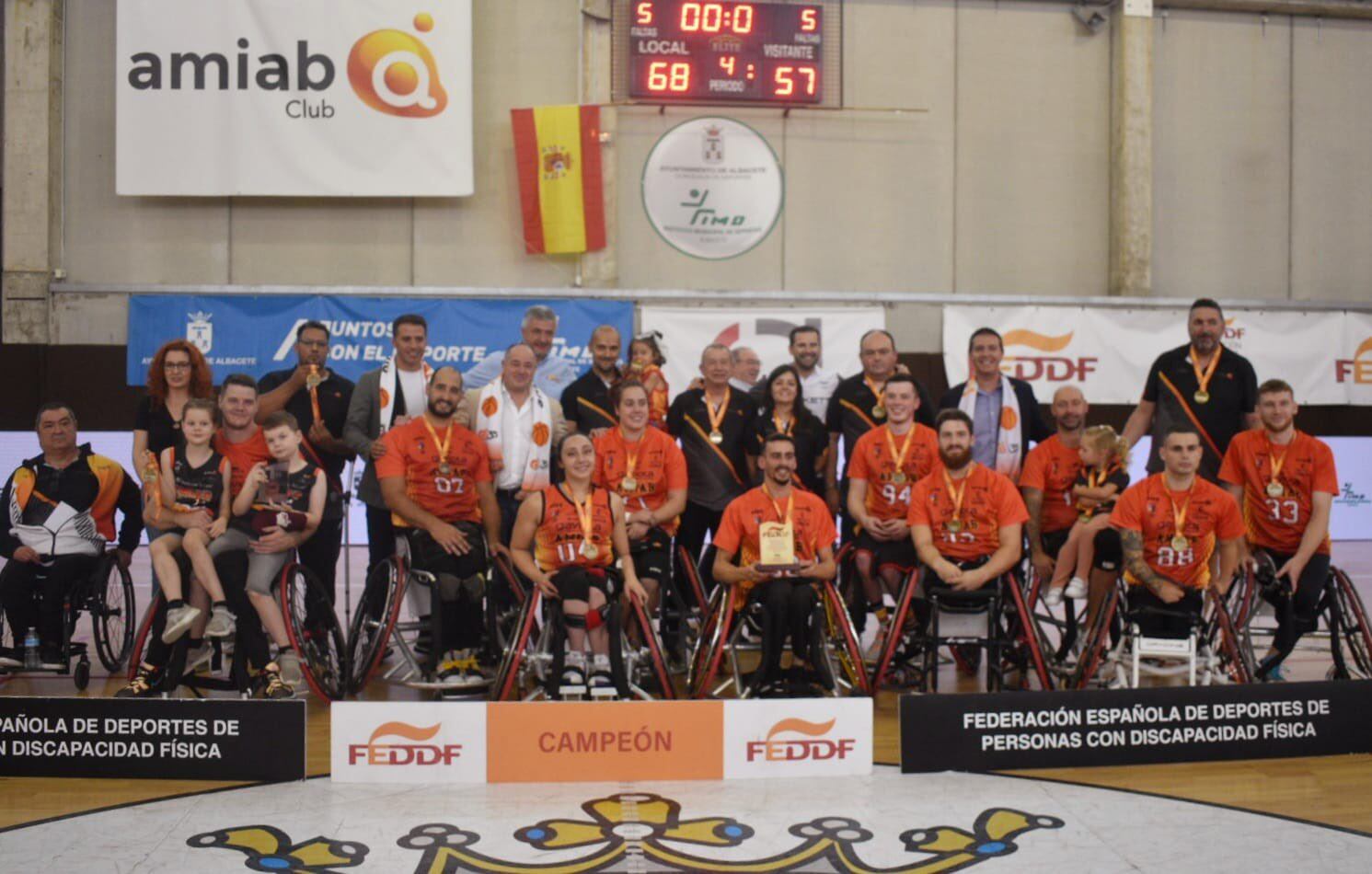 El BSR Amiab sigue dominando el baloncesto en silla de ruedas