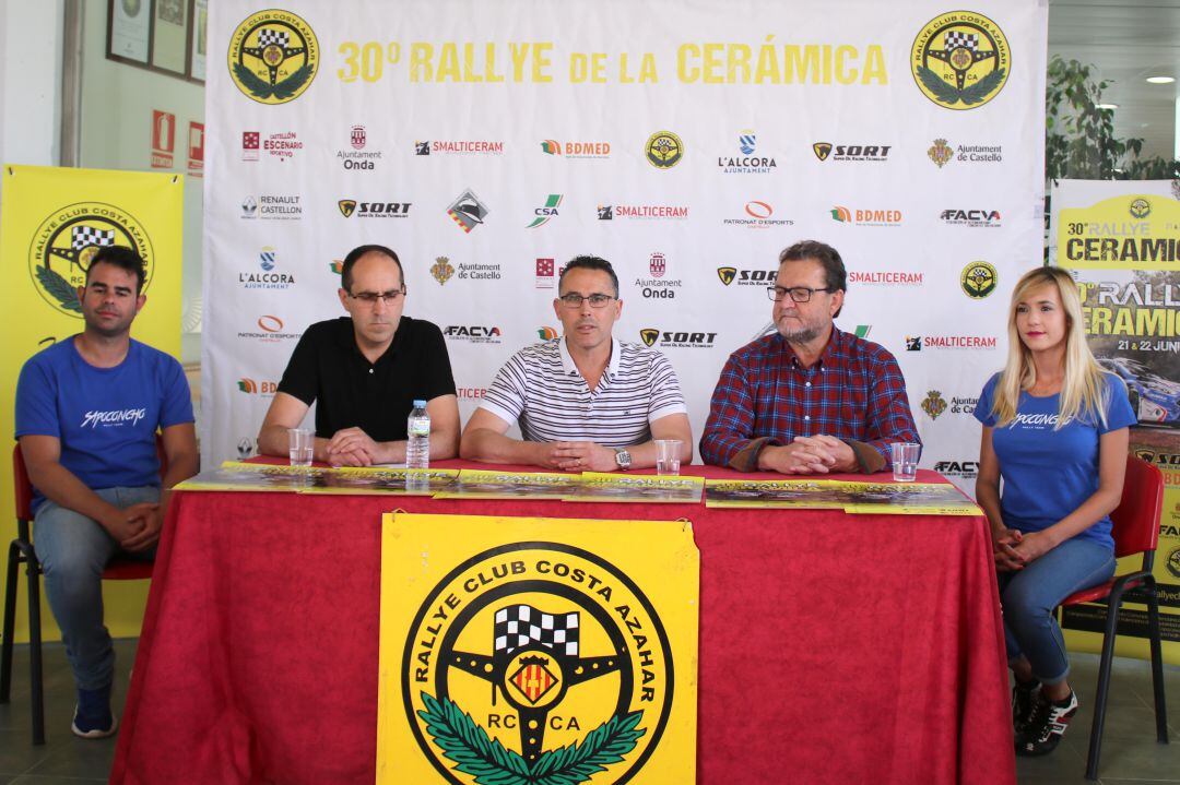 El Ayuntamiento de Onda ha presentado la XXX edición del Rallye de la Cerámica, que tendrá lugar los próximos días 21 y 22 de junio