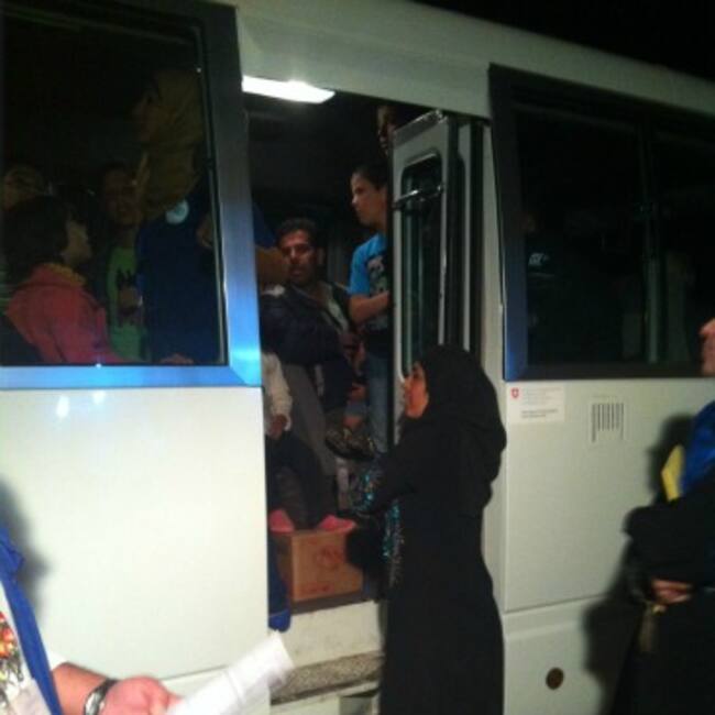 La llegada de refugiados no cesa en el campamento