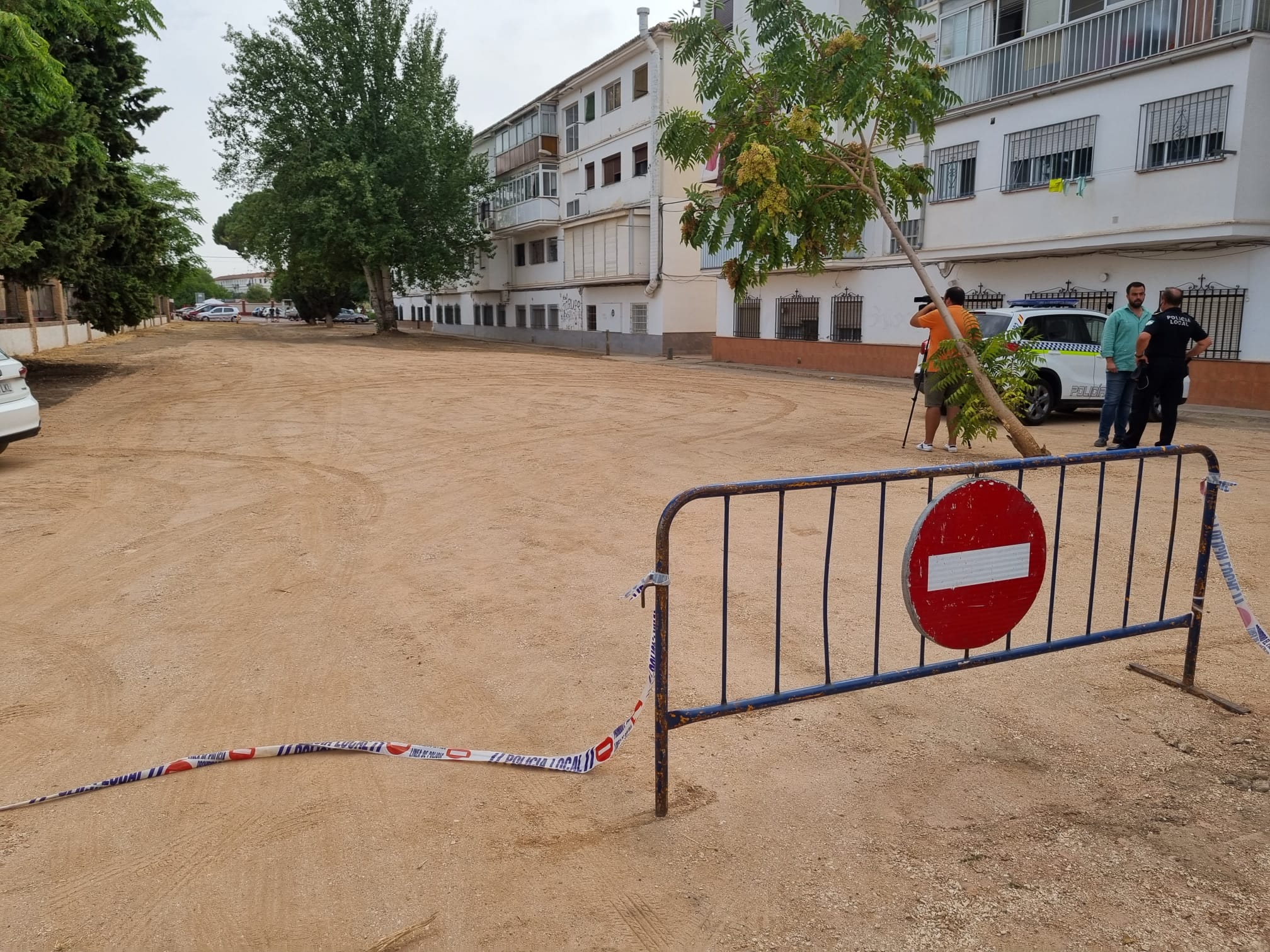 El &#039;Campo del Nene&#039; ya ha sido acondicionado para albergar en torno a 90 plazas