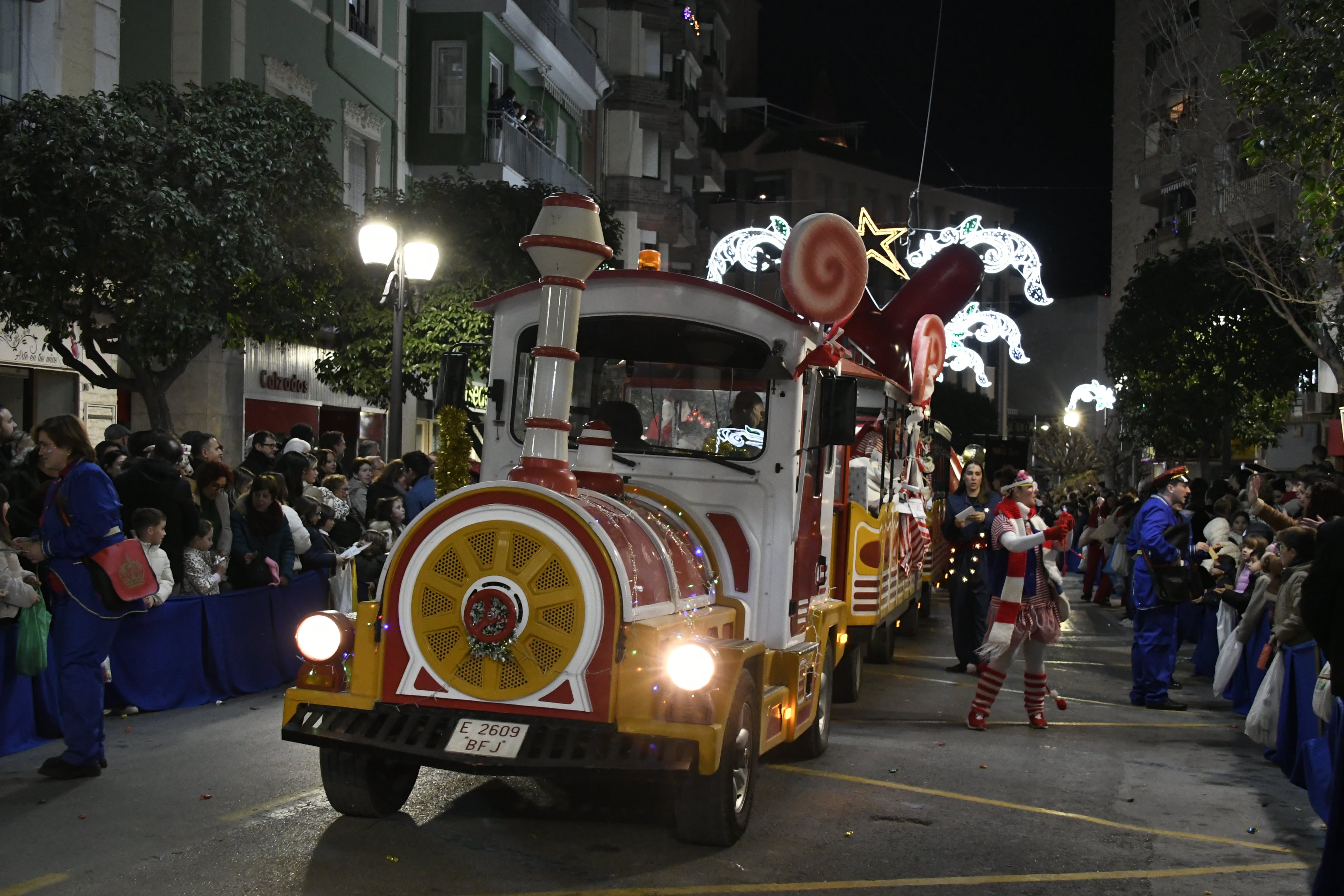 Tren de la cabalgata